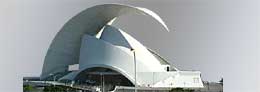 Das neue Opernhaus in St. Cruz de Tenerife. 